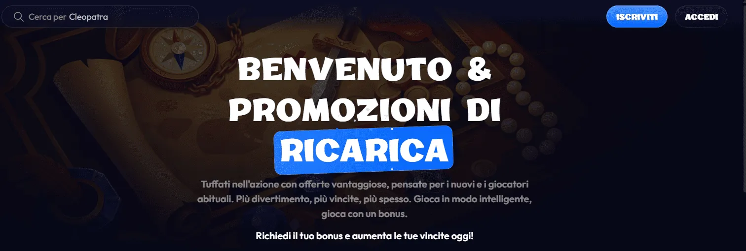 Bonus e promozioni Smash Casino